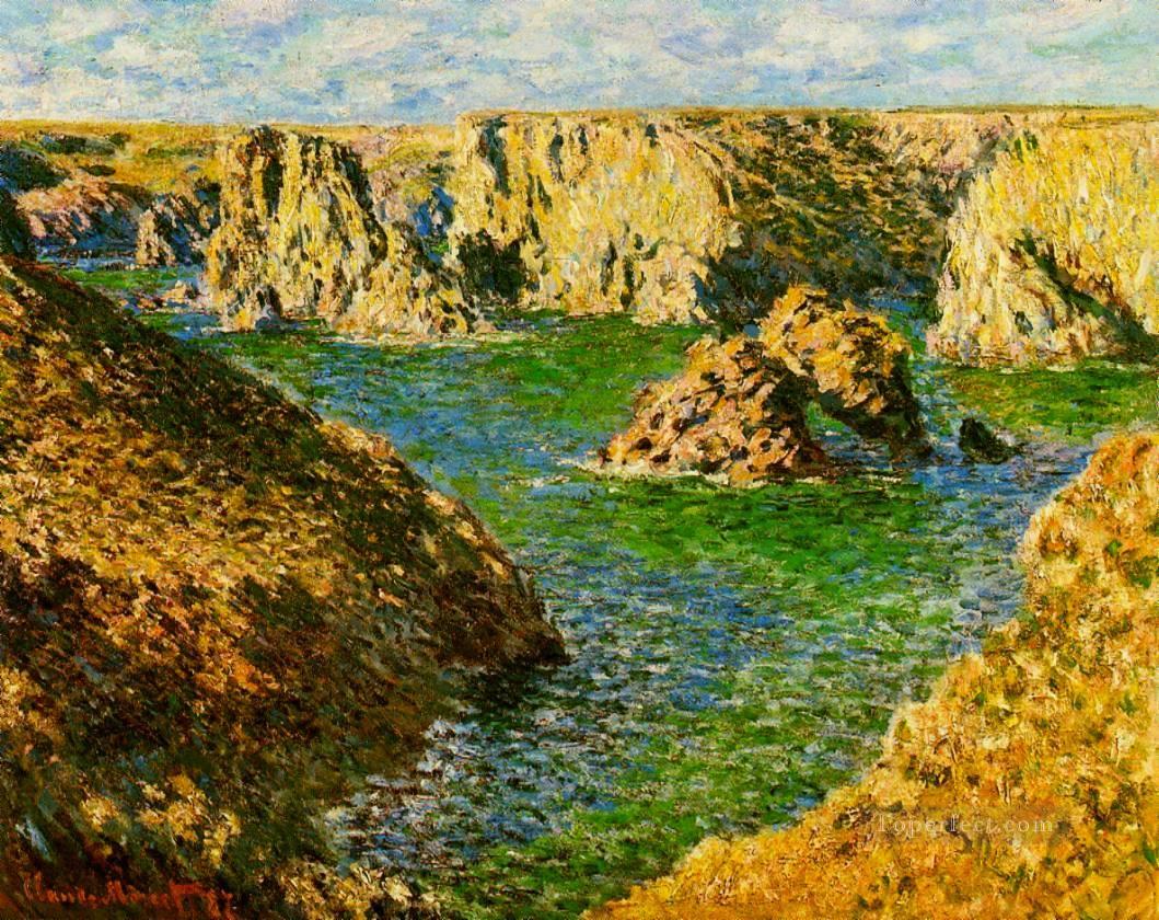 Port Donnant Belle Ile Claude Monet Oil Paintings